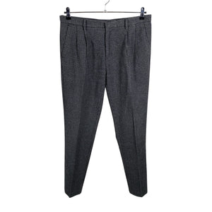 Miesten Topman - Kangashousut, koko L - Musta (1)
