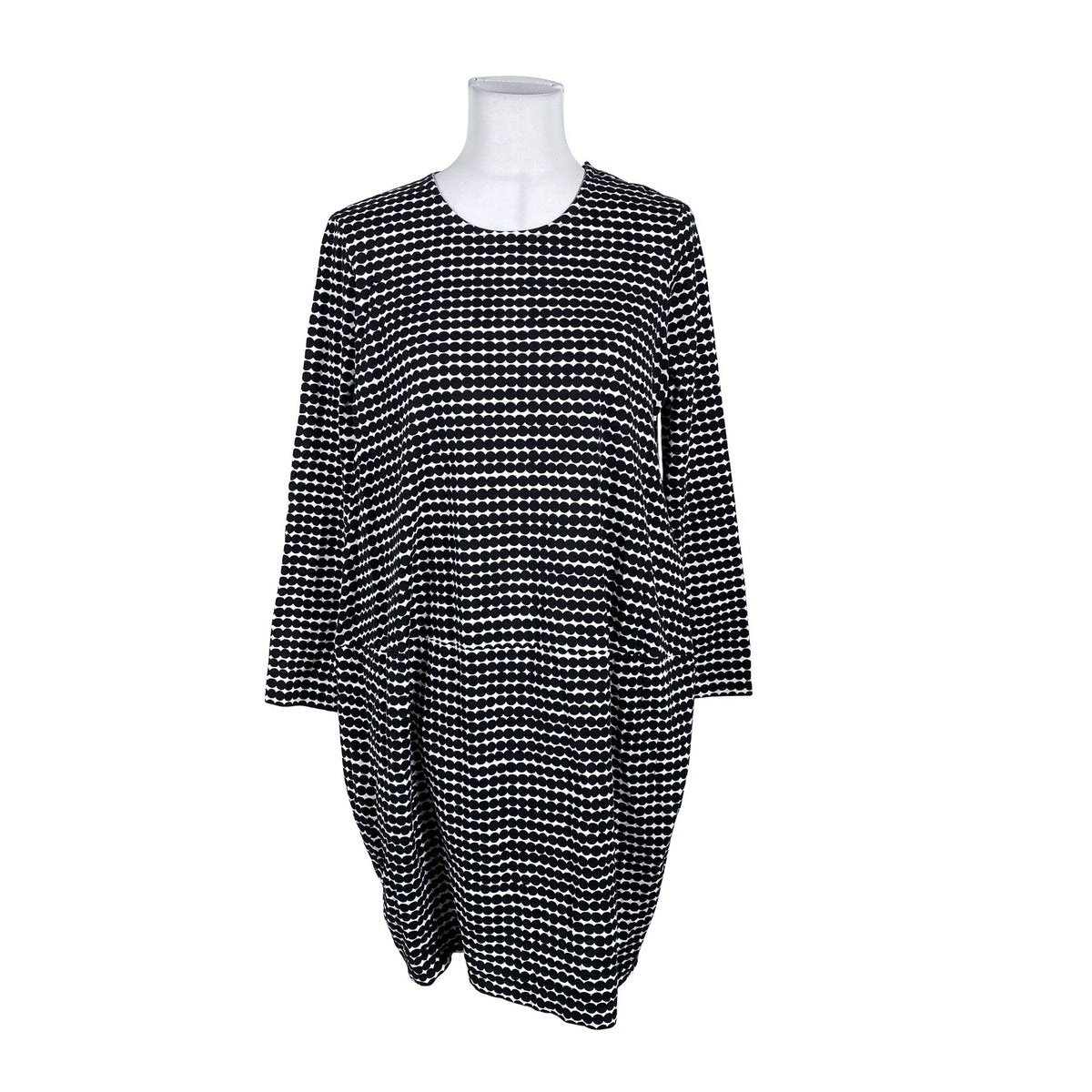 Naisten Marimekko - Trikoomekko, koko 38 - Musta (1)