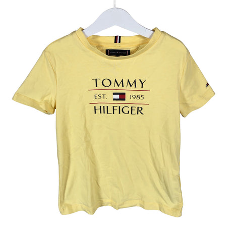 Unisex Tommy Hilfiger - T-paita, koko 122 - 128 - Keltainen ()