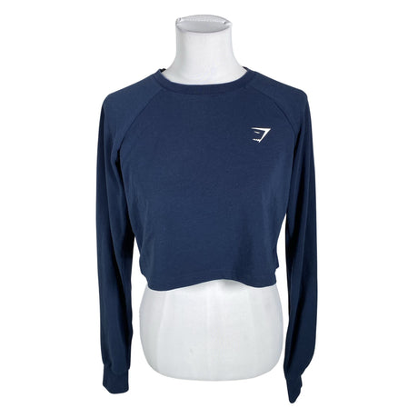 Naisten Gymshark - Collegepaita, koko 38 - Sininen ()