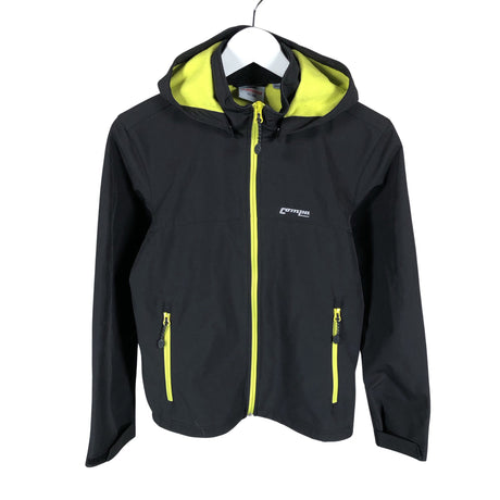 Unisex Compa - Softshell-takki, koko 158 - 164 - Musta ()