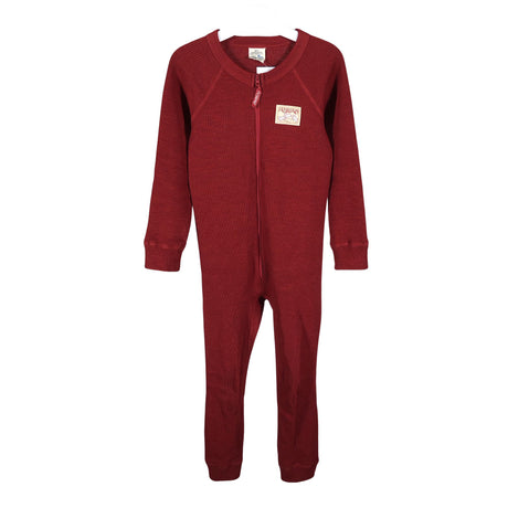 Unisex Ruskovilla - Villahaalari, koko 116 - 122 - Punainen ()