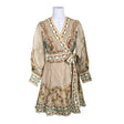 Naisten By Malina - Sifonkimekko, koko 38 - Beige ()