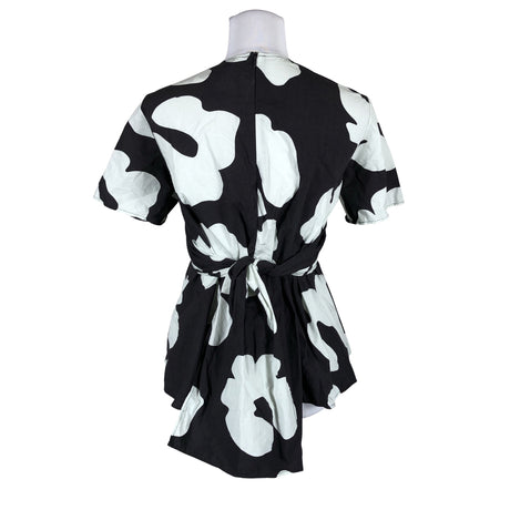 Naisten Marimekko - Lyhythihainen pusero, koko 38 - Harmaa (2)