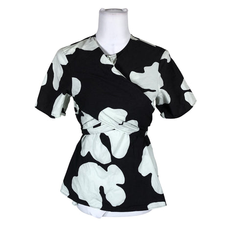 Naisten Marimekko - Lyhythihainen pusero, koko 38 - Harmaa ()