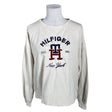 Naisten Tommy Hilfiger - Collegepaita, koko 40 - Valkoinen ()