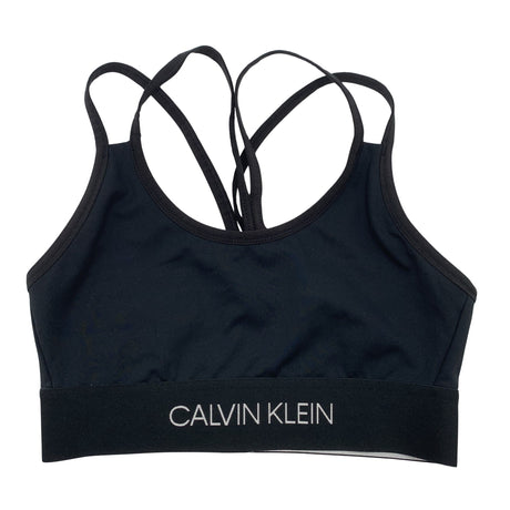 Naisten Calvin Klein - Urheilutoppi, koko 34 - Musta ()
