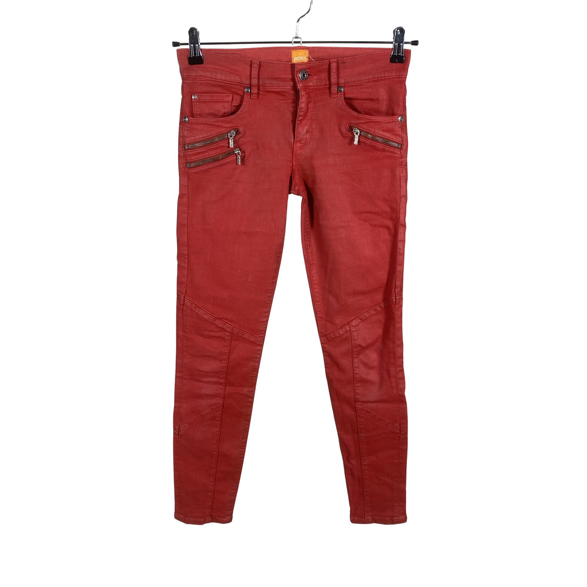 Naisten Hugo Boss - Farkut, koko W25 - Punainen (1)