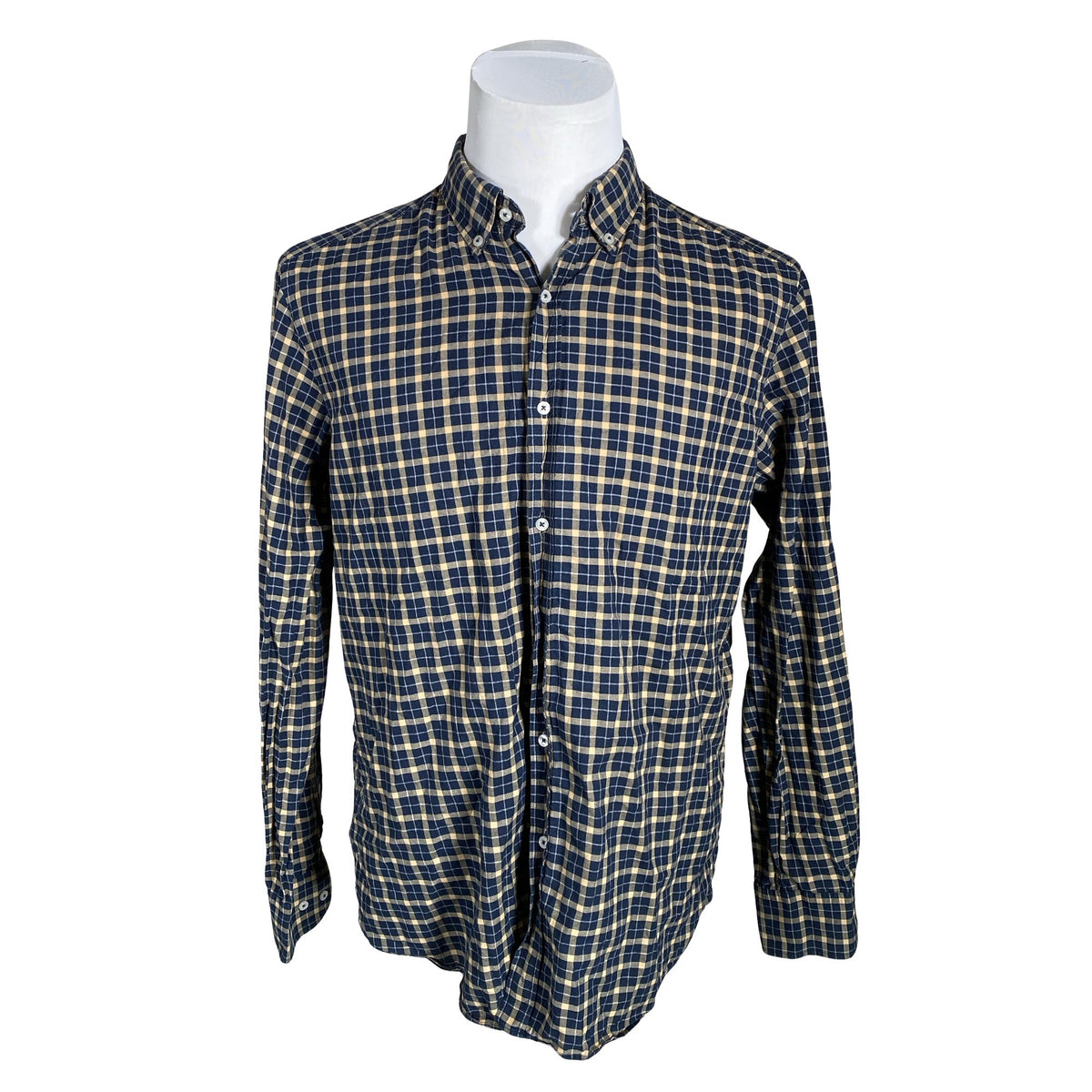 Miesten Massimo Dutti - Kauluspaita, koko XXS - Sininen (1)
