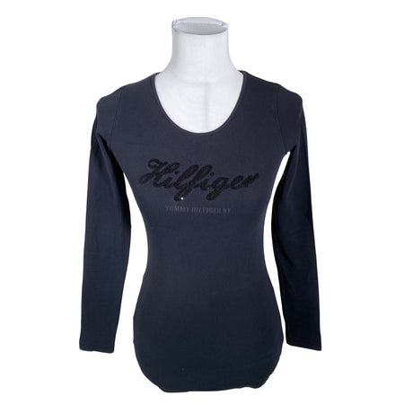 Naisten Tommy Hilfiger - Trikoopaita, koko 34 - Musta ()