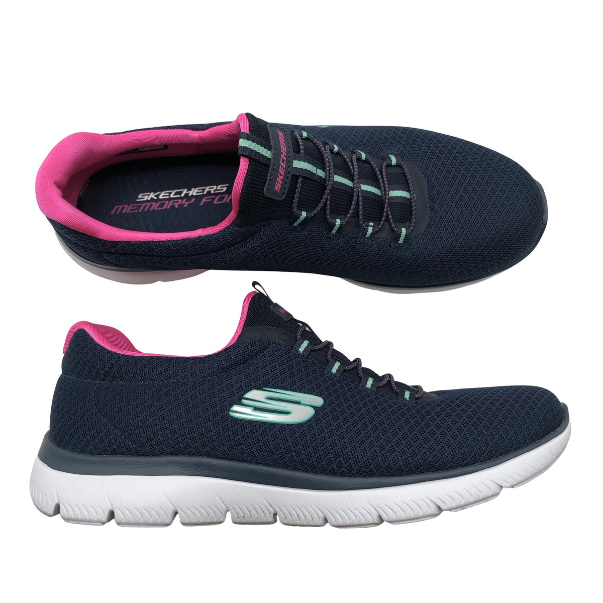 Naisten Skechers - Lenkkarit, koko 39 - Sininen (1)