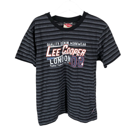 Unisex Lee Cooper - T-paita, koko 134 - 140 - Harmaa ()
