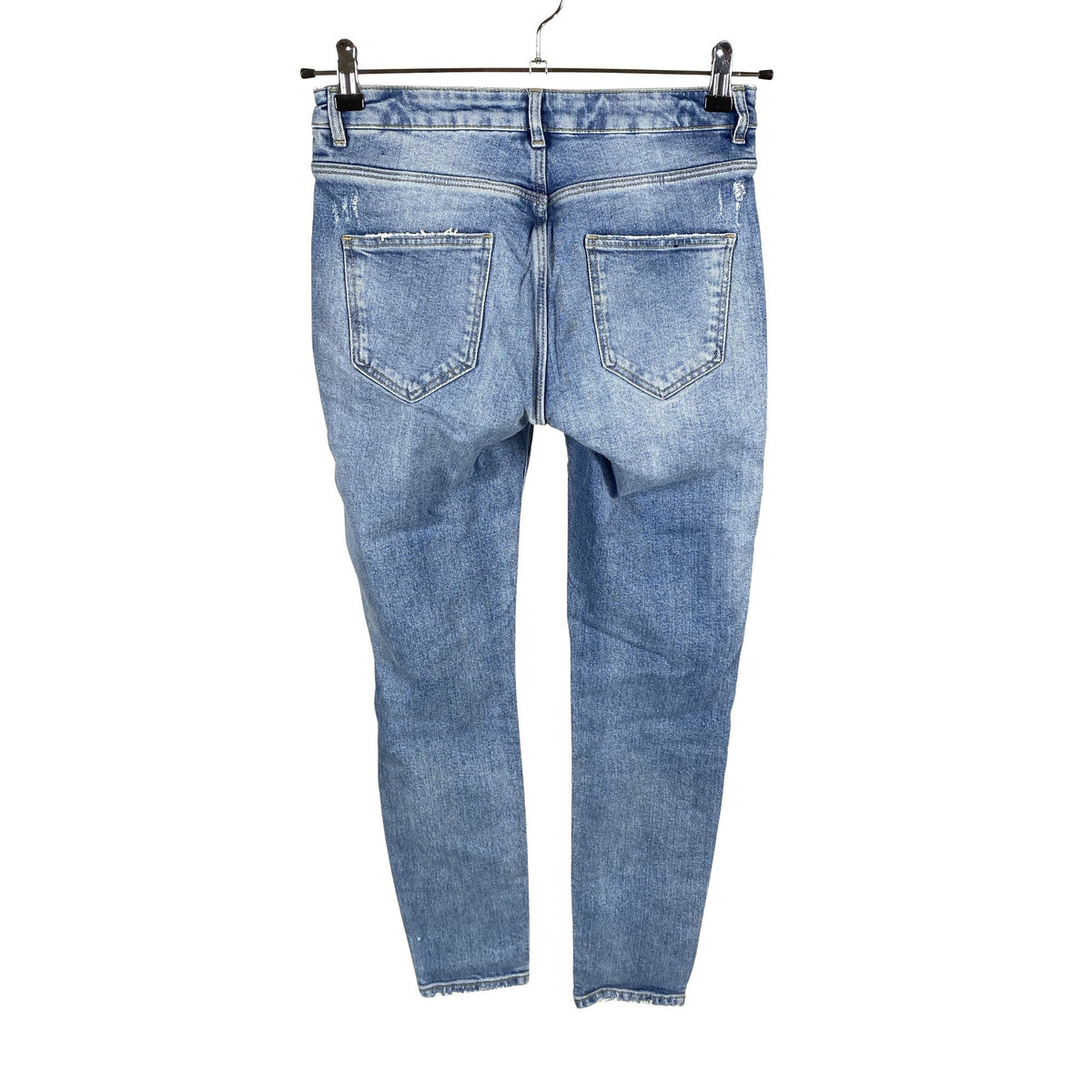 Naisten Massimo Dutti - Farkut, koko 36 - Vaaleansininen (2)