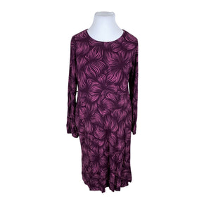 Naisten Nanso - Trikoomekko, koko 48 - Violetti (1)