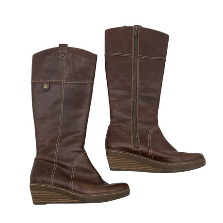 Naisten Clarks - Saappaat, koko 38 - Ruskea ()