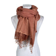 Naisten Pashmina - Huivi, koko Maxi - Vaaleanpunainen ()