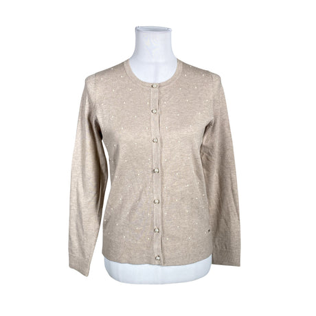 Naisten Noom - Neuletakki, koko 36 - Beige ()