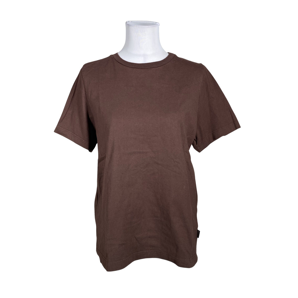 Naisten R-collection - T-paita, koko 40 - Ruskea (1)