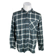 Miesten R-collection - Flanellipaita, koko L - Vihreä ()