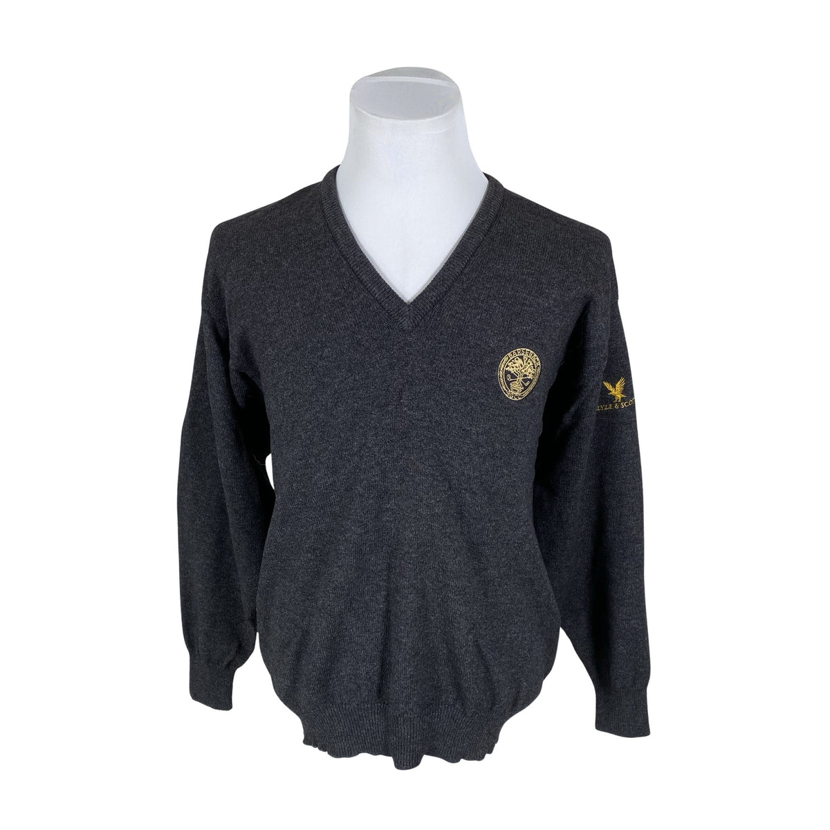 Miesten Lyle&Scott - Neulepaita, koko XL - Musta (1)