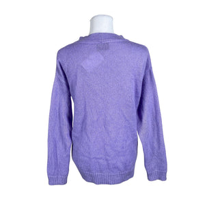 Naisten Aarikka - Neuletakki, koko 36 - Violetti (2)