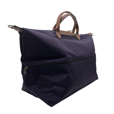 Naisten Longchamp - Käsilaukku, koko Maxi - Violetti (2)