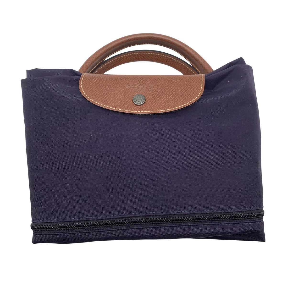 Naisten Longchamp - Käsilaukku, koko Maxi - Violetti (4)