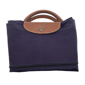 Naisten Longchamp - Käsilaukku, koko Maxi - Violetti (4)