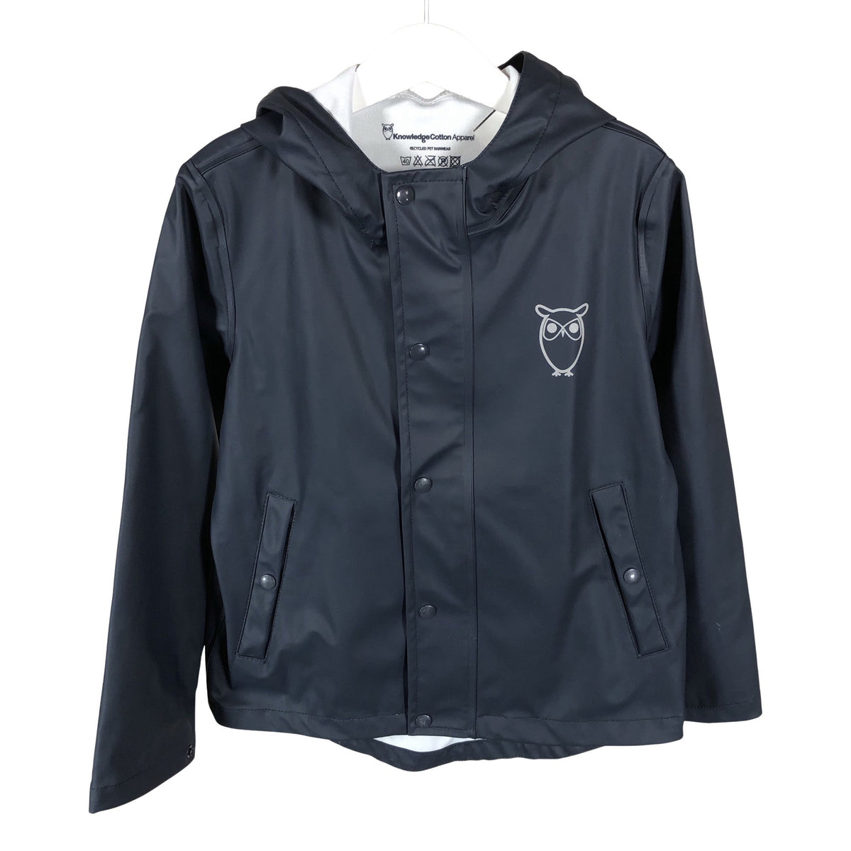 Unisex Knowledge Cotton Apparel - Sadetakki, koko 122 - 128 - Sininen (1)
