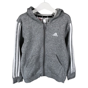 Unisex Adidas - Huppari, koko 122 - 128 - Harmaa (1)