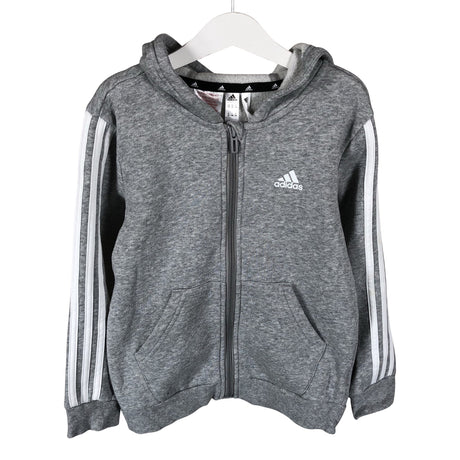 Unisex Adidas - Huppari, koko 122 - 128 - Harmaa ()
