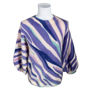 Naisten La Maille Sezane - Neulepaita, koko 40 - Violetti (1)