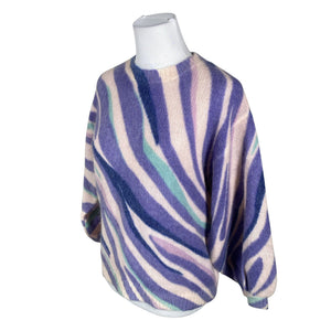 Naisten La Maille Sezane - Neulepaita, koko 40 - Violetti (3)