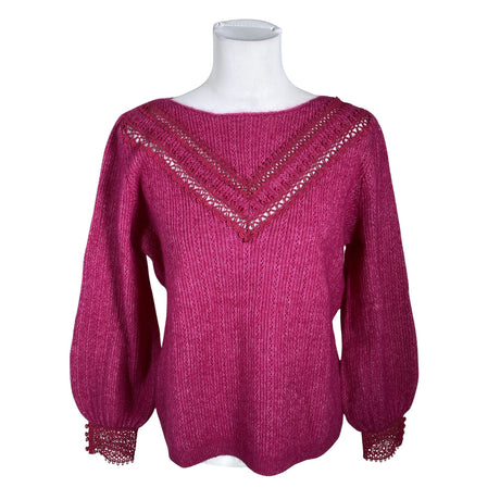 Naisten La Maille Sezane - Neulepaita, koko 40 - Violetti ()