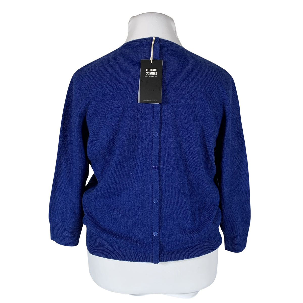 Naisten Authentic Cashmere - Neulepaita, koko 42 - Sininen (2)