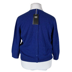 Naisten Authentic Cashmere - Neulepaita, koko 42 - Sininen (2)