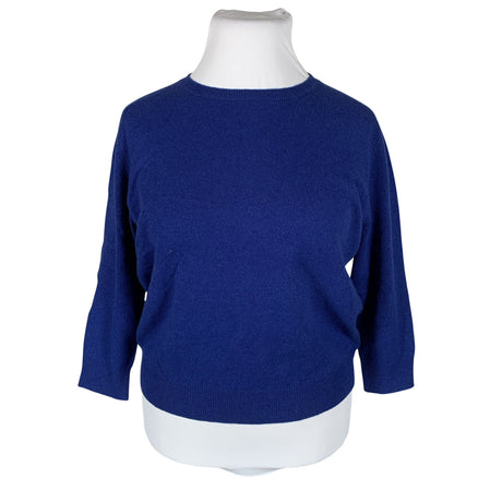 Naisten Authentic Cashmere - Neulepaita, koko 42 - Sininen ()