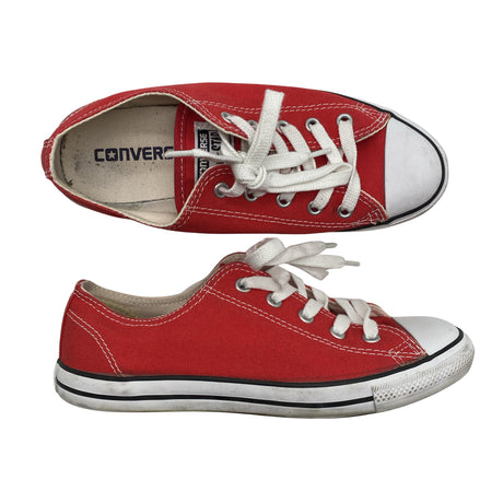 Naisten Converse - Tennarit, koko 36 - Punainen ()