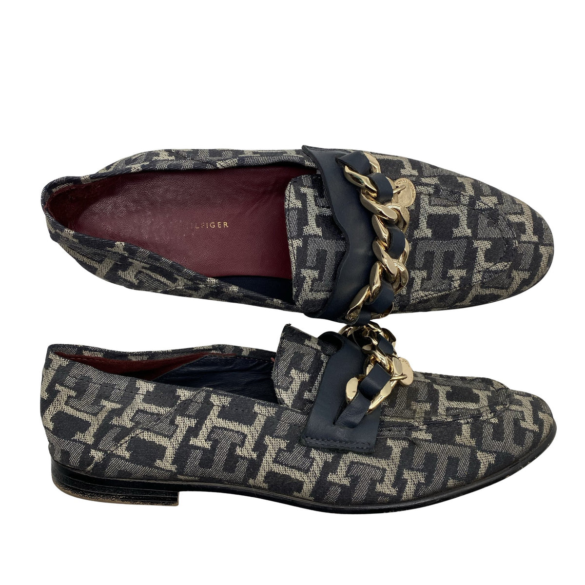 Naisten Tommy Hilfiger - Loaferit, koko 39 - Harmaa (1)