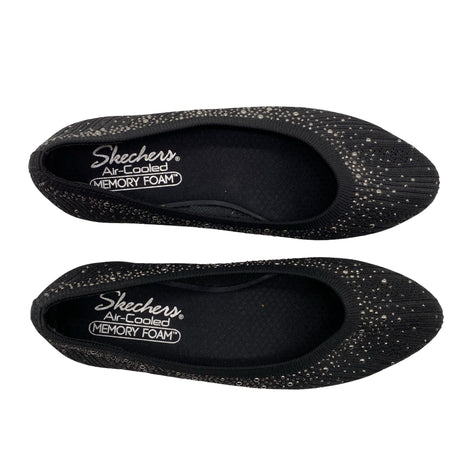 Naisten Skechers - Ballerinat, koko 38 - Musta ()