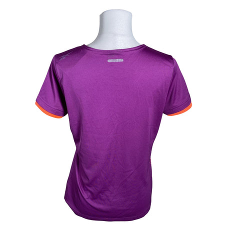 Naisten Reebok - Urheilupaita, lyhyet hihat, koko 40 - Violetti (2)