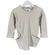 Tyttöjen Gugguu - Collegetunika, koko 92 - 98 - Beige ()