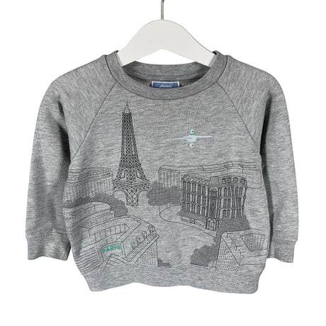 Unisex Jacadi - Collegepaita, koko 92 - 98 - Harmaa ()