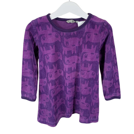 Unisex Lindex - Trikoopaita, koko 98 - 104 - Violetti ()