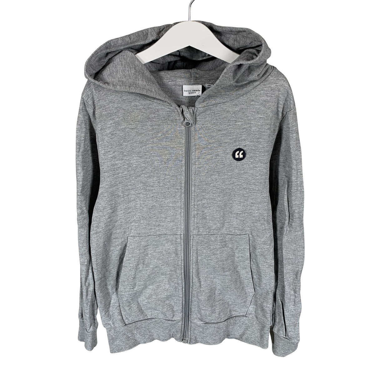 Unisex Name It - Huppari, koko 134 - 140 - Harmaa (1)