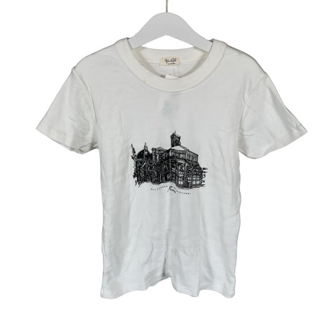 Unisex John Galt - T-paita, koko 104 - 110 - Valkoinen ()