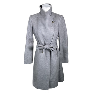 Naisten Ted Baker - Villakangastakki, koko 40 - Harmaa (1)