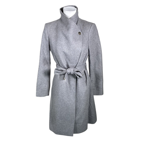 Naisten Ted Baker - Villakangastakki, koko 40 - Harmaa ()