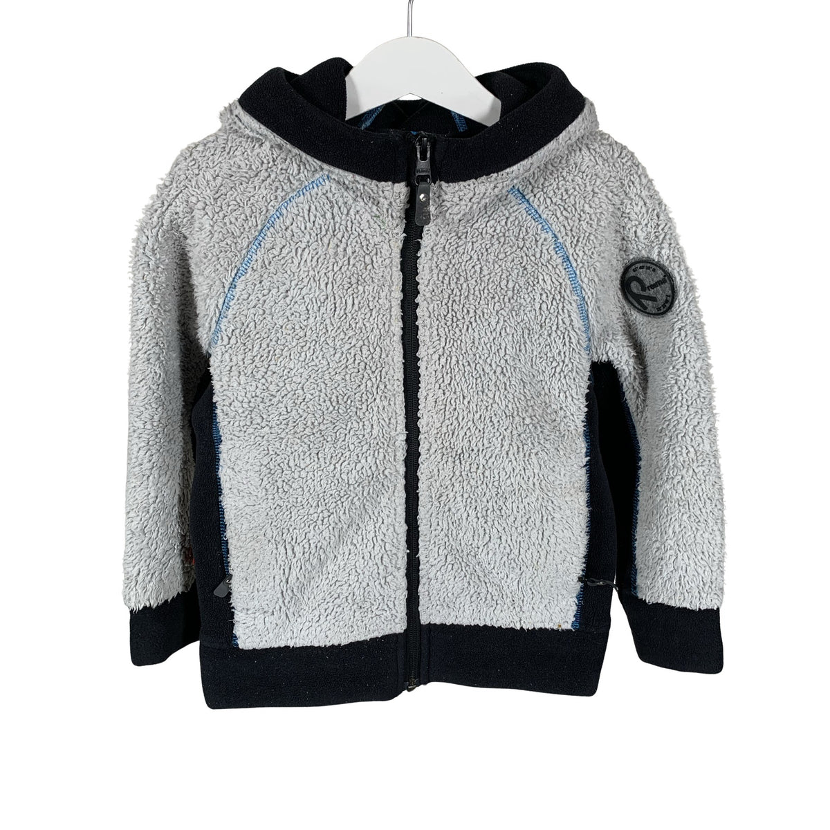 Unisex Reima - Fleecetakki, koko 98 - 104 - Harmaa (1)