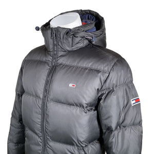 Miesten Tommy Jeans (Tommy Hilfiger) - Untuvatakki, koko 36 - Musta (3)